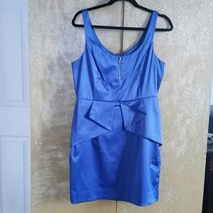 BCBG ULTRAMARINE BLUE DRESS SZ 10